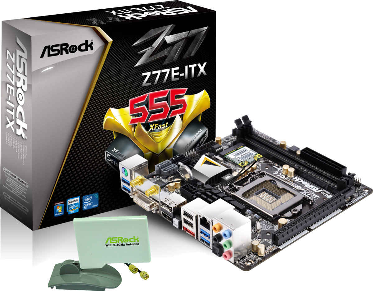 ASRock Z77E-ITX Mini-ITX (Intel Z77) Motherboard Review